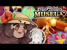 Greeting Ghosts with Bouquets of GHOST Flowers?? 🏦🦕 Two Point Museum: Science & Spooks! • #38