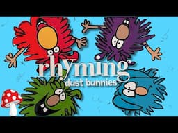 🧹Rhyming Dust Bunnies bunny 🫧kids books read aloud popular animated