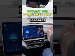 Vinfast VF6: 0-100 KMPH Test
