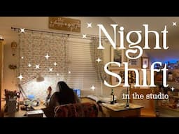 Night Shift : Another Late Night in the Art Studio || Sketchbook After Dark