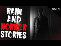 Horror Stories, Rain Sounds And Blank Screen For Falling Asleep | Volume 1