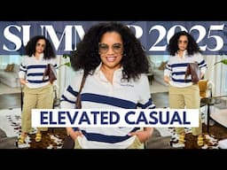Summer Outfit Rotation 2025 | Easy Elevated Casual Outfits