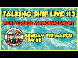 Cruise Monkeys Talking Ship Live # 3 - Sunday 9th March