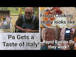 Pa taste Snacks from Italy! Rapid Radios// Real Frugal meals