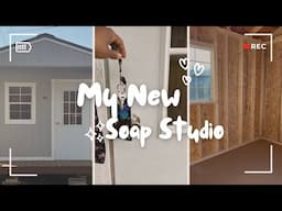 BACKYARD SOAP STUDIO!!! LET’S TALK