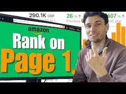 Amazon FBA - How to Rank Products on Page 1