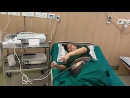 Emergency me Pahuch gaye hospital for delivery 🙈❤️