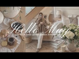 HELLO MAY | an emotional week, homemade jam, crafting, cozy day at home & garden updates🪴