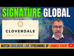 Signature Global CLoverdale Launching Event Live | Exclusive Launch Streaming |