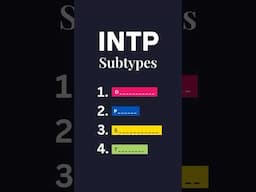 The 4 INTP Subtypes