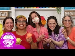WOOLY WEDNESDAY 06.18.2025 SUMMER FELTING PROJECTS POLLINATORS | LIVING FELT