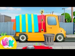 The Garbage Truck 🚚 Song for Kids | HeyKids Nursery Rhymes
