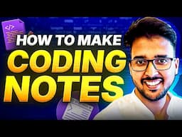 How to Make EFFECTIVE Notes & Why It's key to success in Learning Anything