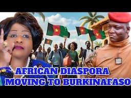 "Historic Movement As Diaspora and Black Americans Stand with Ibrahim Traore