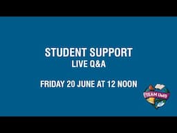 Student Support Q&A / University of Glasgow
