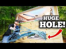 Building a POND Inside My HOUSE. How To Build a DIY Paludarium