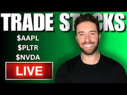 DAY TRADING THE STOCK MARKET! INSANE ACTION!