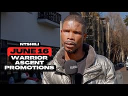 Asiphe Ntshili "I'm a Chillibite, I'll burn Nemushungwa" Fights June 16th on Warrior Ascent