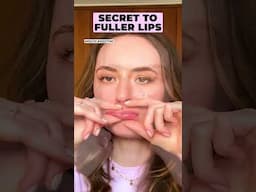 How To Get Instantly Fuller Lips #skincare #detoxfacemassage #beauty