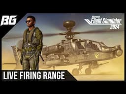 Realistic Apache Mission with ATC | MSFS 24 KwikFlight Hunter