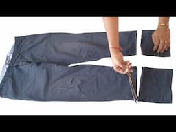 Best RE Use Idea From Old Pant # Pant RE Use idea # Transformation Idea From Old Pant