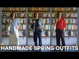 Handmade Outfits for Spring - Styling my Handmade Wardrobe