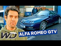 Elvis Breathes New Life Into This Abandoned Alfa Romeo GTV | Wheeler Dealers