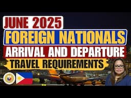 🔴TO AVOID PROBLEMS ENTERING THE PHILIPPINES ENSURE YOUR TRAVEL REQUIREMENTS AS A FOREIGN NATIONAL