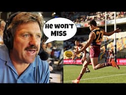 AFL "COMMENTATORS CURSE" moments