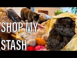 🐑 [SHOP MY STASH | WOOL & FIBER] 🐑 preparing for Maryland Sheep & Wool 2025