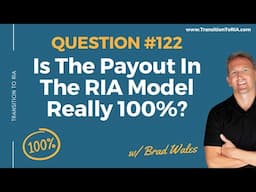 Is The Payout In The RIA Model Really 100%?