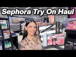 Sephora Haul 🛍 but lets try everything 😍 (testing new makeup)