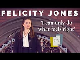 Felicity Jones reads Emma Thompson's incredible letter about misogyny in Hollywood