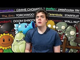 Can I beat Plants vs Zombies if CHAT CHOOSES My Plants?!