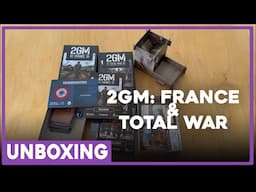 Unboxing | 2GM Tactics: France & Total War | Draco Ideas | The Players' Aid