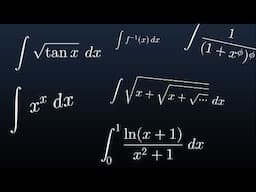 Absolutely Amazing Integrals (Compilation)