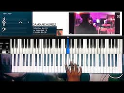 CRAZY 7-3-6 Moment breakdown by Noble G pianist | Gospel piano breakdown @samuelgiveson