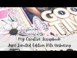 My Creative Scrapbook - June LE Kit Unboxing - 49 & Market/Vicki Boutin The Flower Emporium!