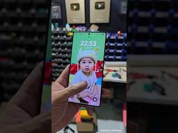 Galaxy S25 Ultra Fast Fingerprint Sensor Under Display, Same super speed CPU #samsung #s25ultra