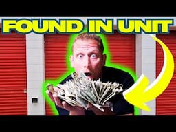 I keep FINDING CASH! ~ NOT CLICKBAIT!! / Husband DIED & wife kept units for 10 YRS!