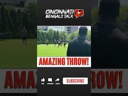 Joe Burrow DROPS DIME to Andrei Iosivas at Cincinnati Bengals Minicamp!