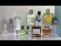 What I Wore Last Week inc Korres Sikinos CK2 Mon Guerlain L’Essence 4711 Coconut Water Yuzu H&M Pear