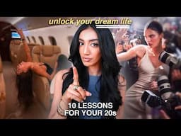 10 lessons to LEVEL UP your 20s | mindset, self-growth & confidence tips
