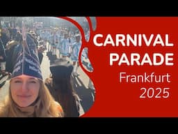 Frankfurt Carnival Parade - German Fasching 2025