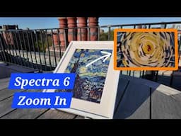E Ink Art Frames Detailed Close-ups