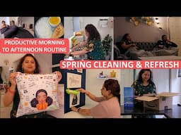 Diligent Homemaking Routine - Spring Refresh & Comfy Lunch | Elegear cooling blanket Arc-Chill 3.0