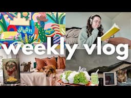 kobo libra colour tour, a book haul, and chatty life updates | WEEKLY VLOG