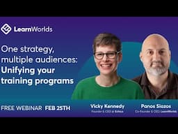 One Strategy, Multiple Audiences: Unifying Your Training Programs