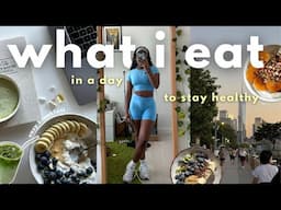what I *ACTUALLY* eat in a day living alone in NYC 🍵 realistic & easy meals you’ll love