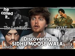 DISCOVERING SIDHU MOOSE WALA! (Goat, Legend, The Last Ride, Levels | Reaction)